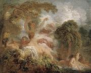 Jean-Honore Fragonard The Bathers Spain oil painting artist
